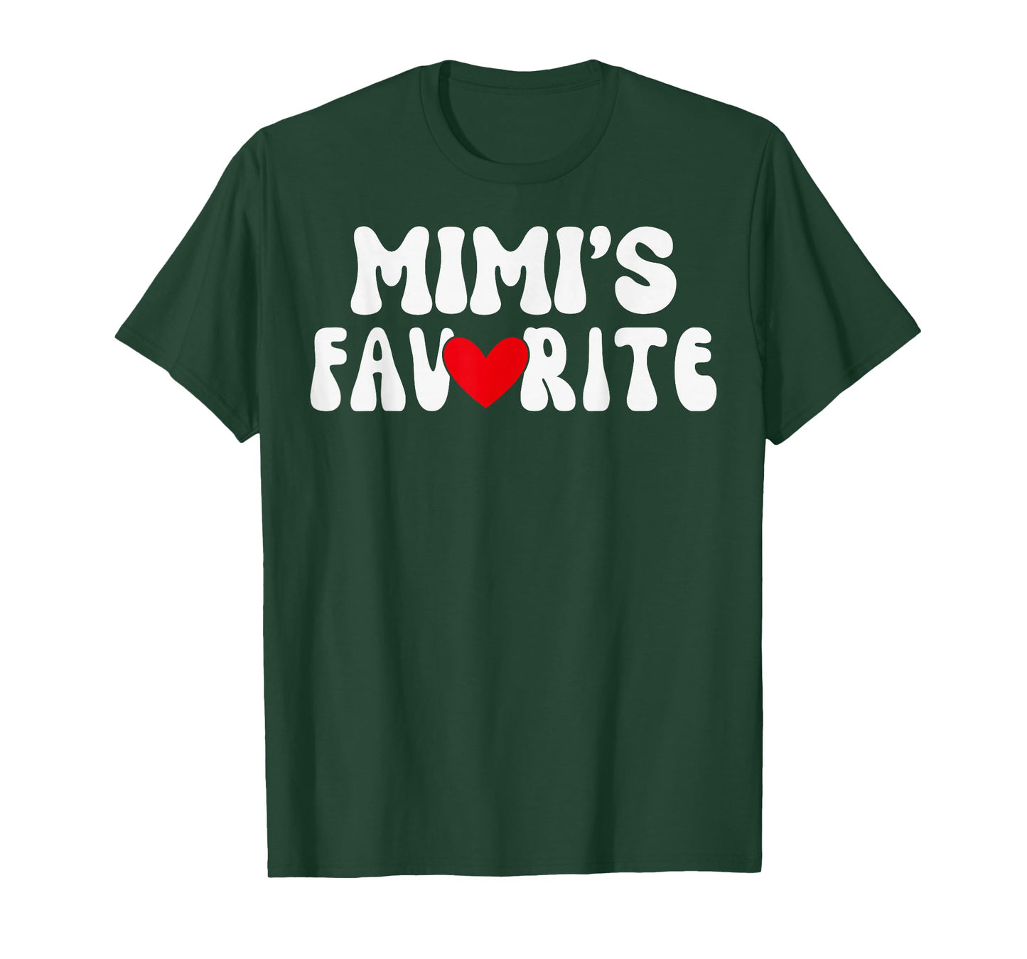 Mimi’S Favorite Funny Grandparent Grandchild Vintage Humor T-Shirt