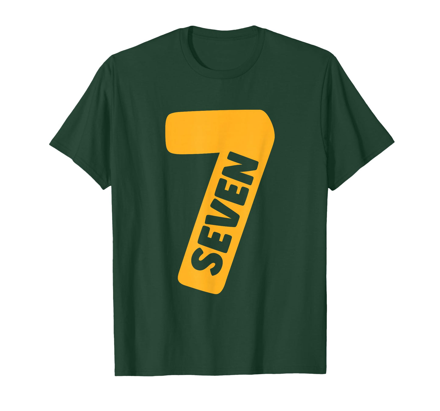 Funny Six Seven Meme 6 7 Halloween Costume Matching 7 T-Shirt