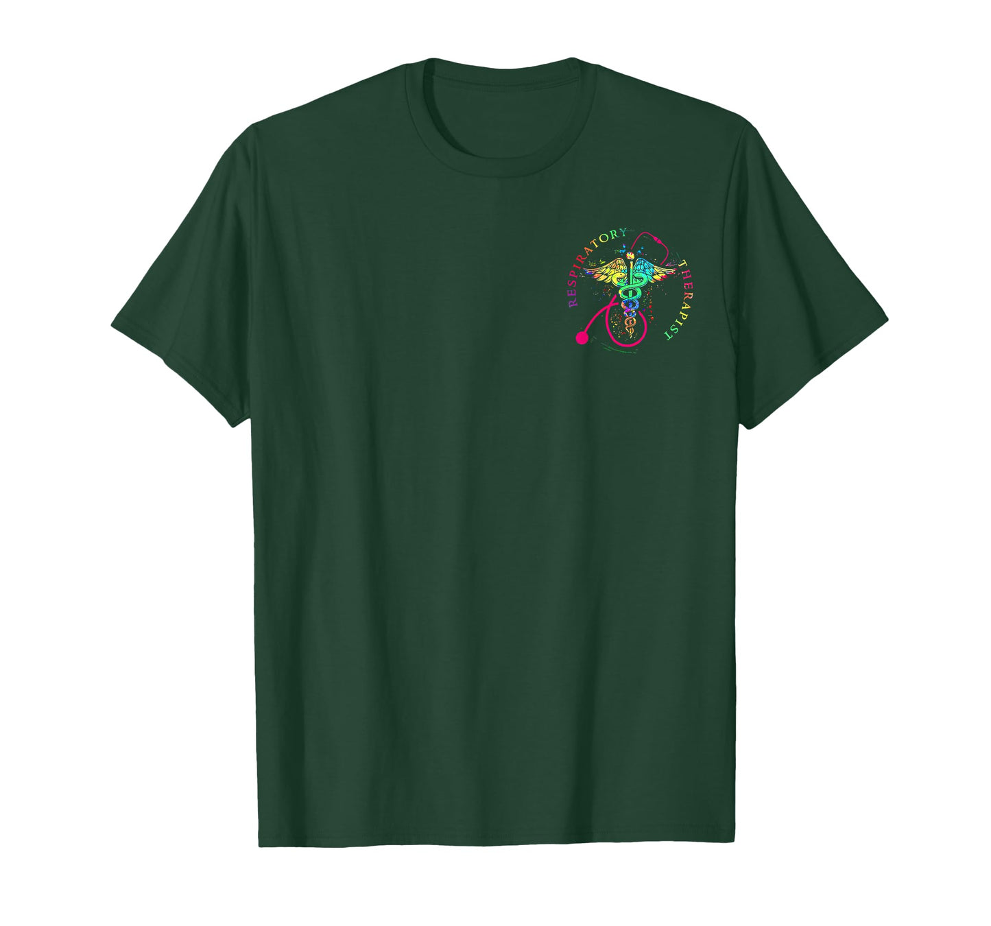 RT Respiratory Therapy Therapist Funny RT Care Pocket T-Shirt