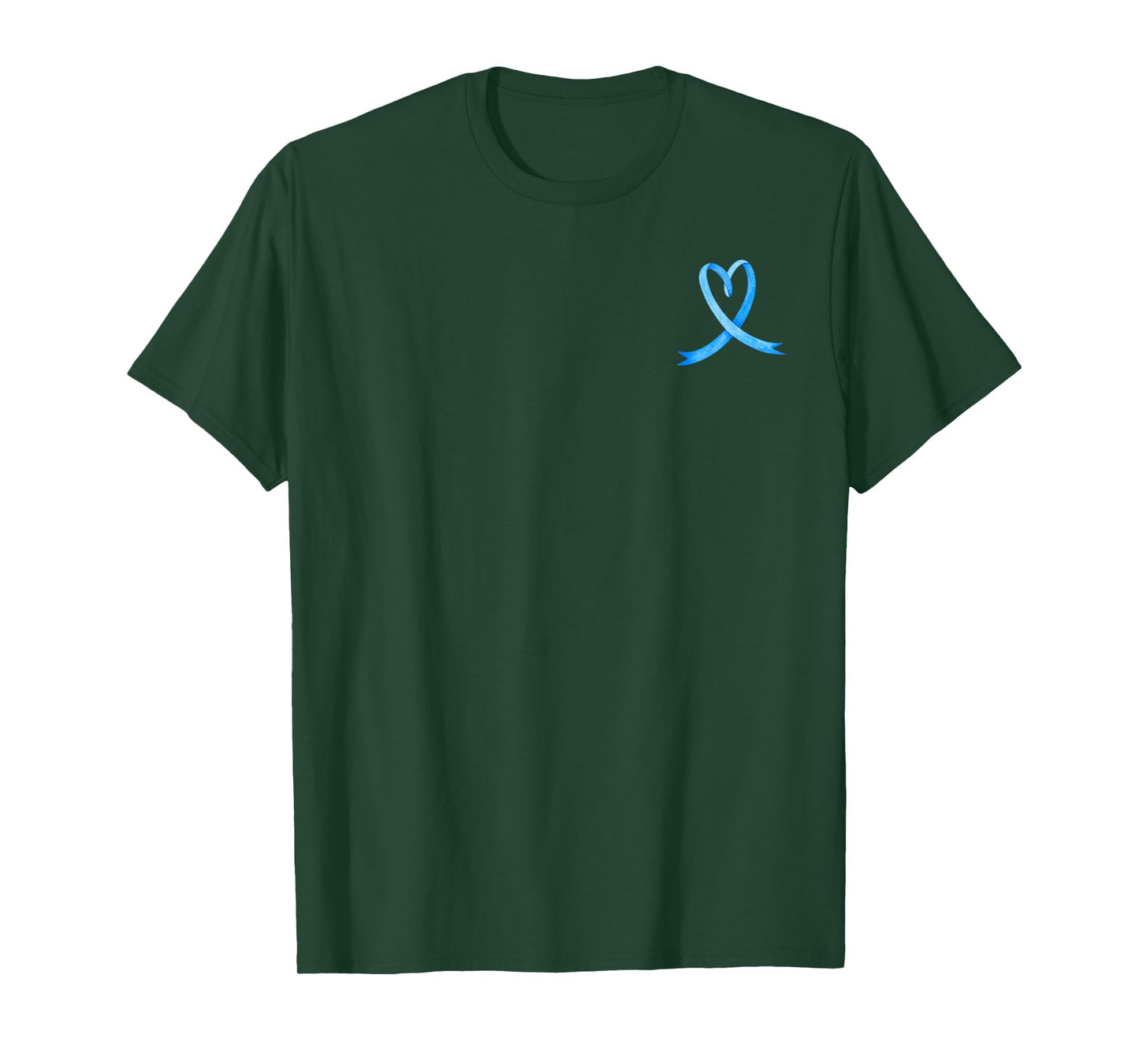 Cute Blue Ribbon Diabetes Awareness Women Men Kids T-Shirt
