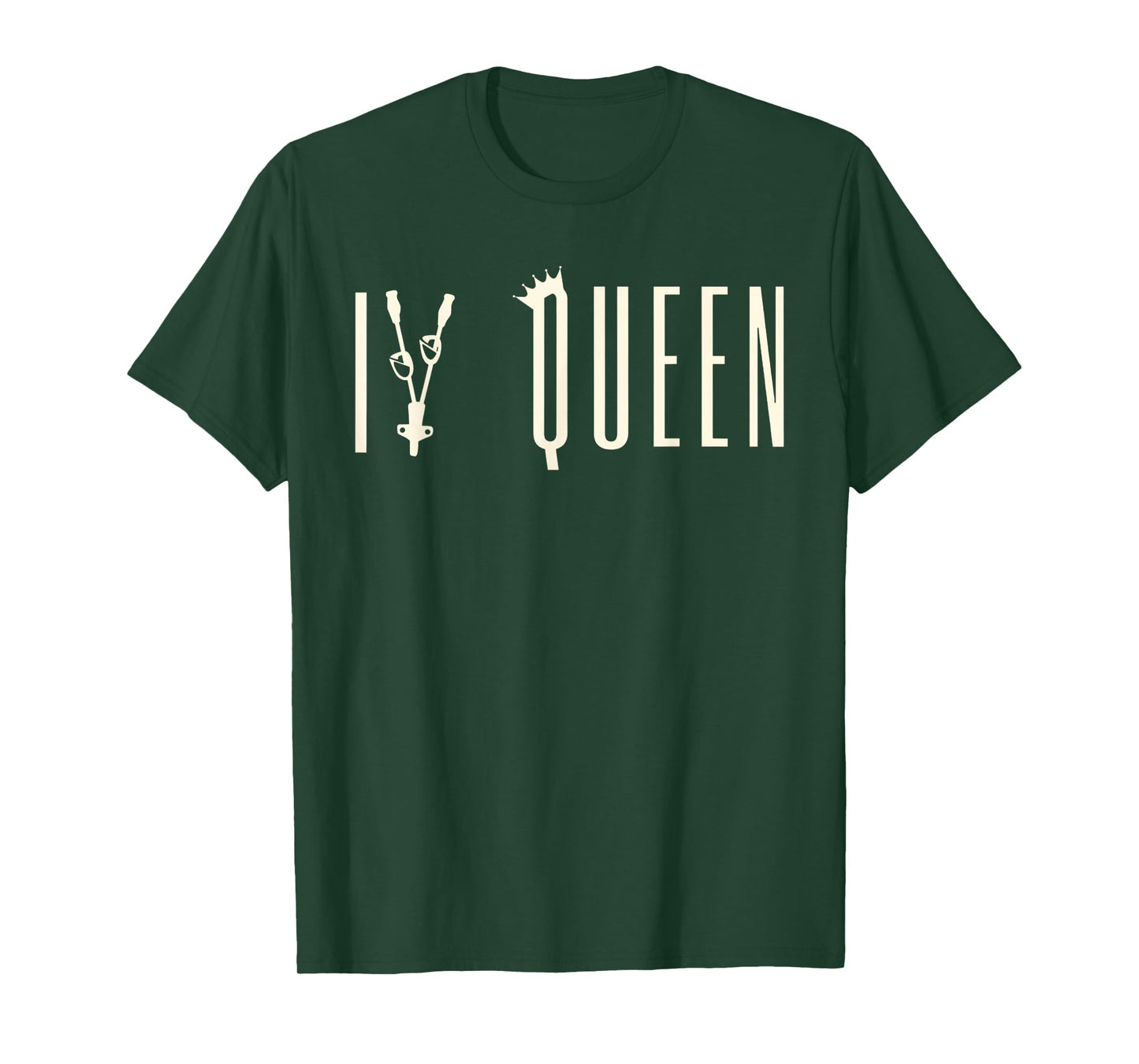 Iv Queen Infusion Nurse Picc Nurse Tee Intravenous Therapy R T-Shirt