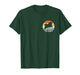 Pom Mama Retro Pomeranian Dog Vintage Sunset Art T-Shirt