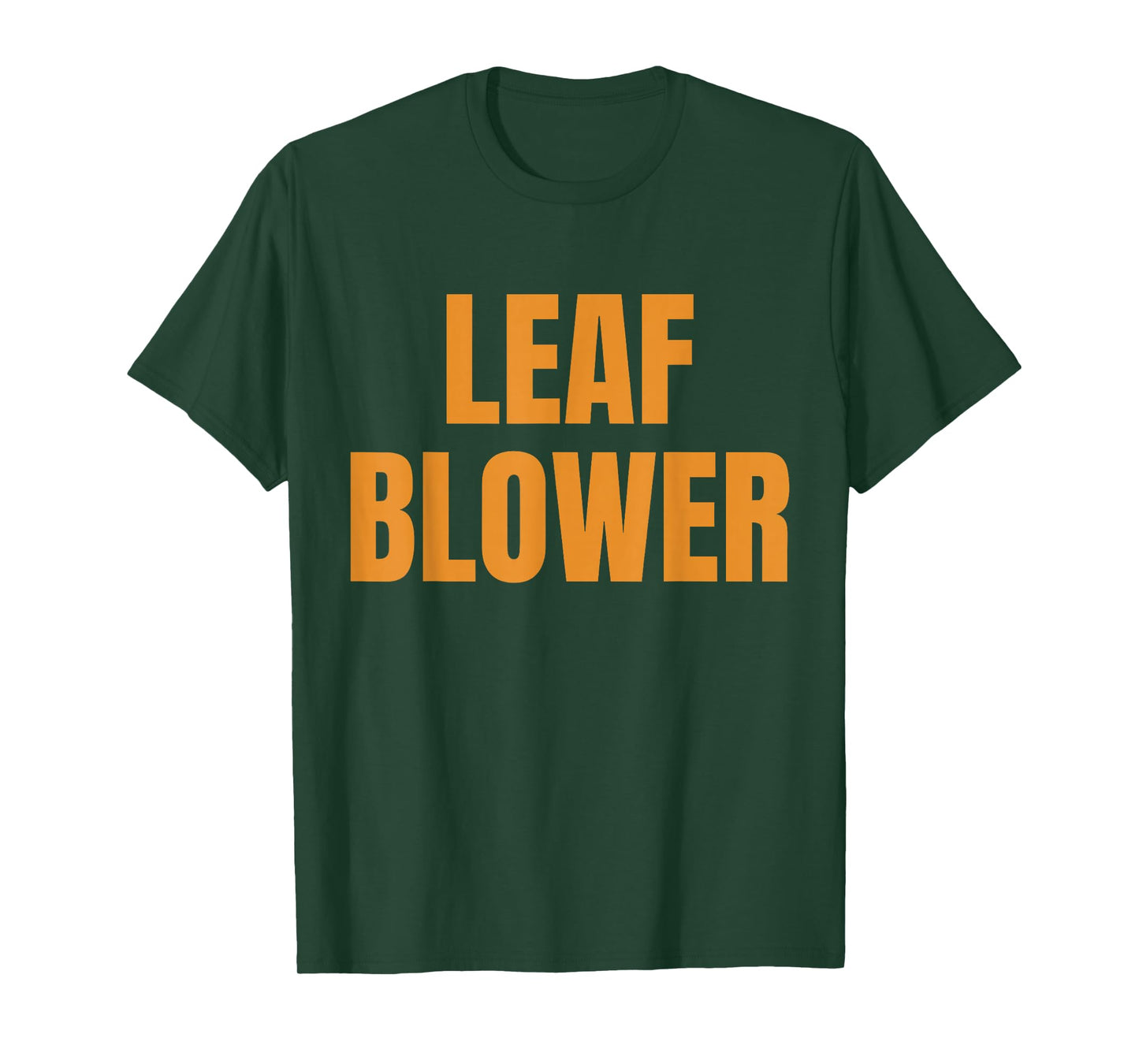 Leaf Blower Fall Leaves Funny Halloween Couple Matching T-Shirt