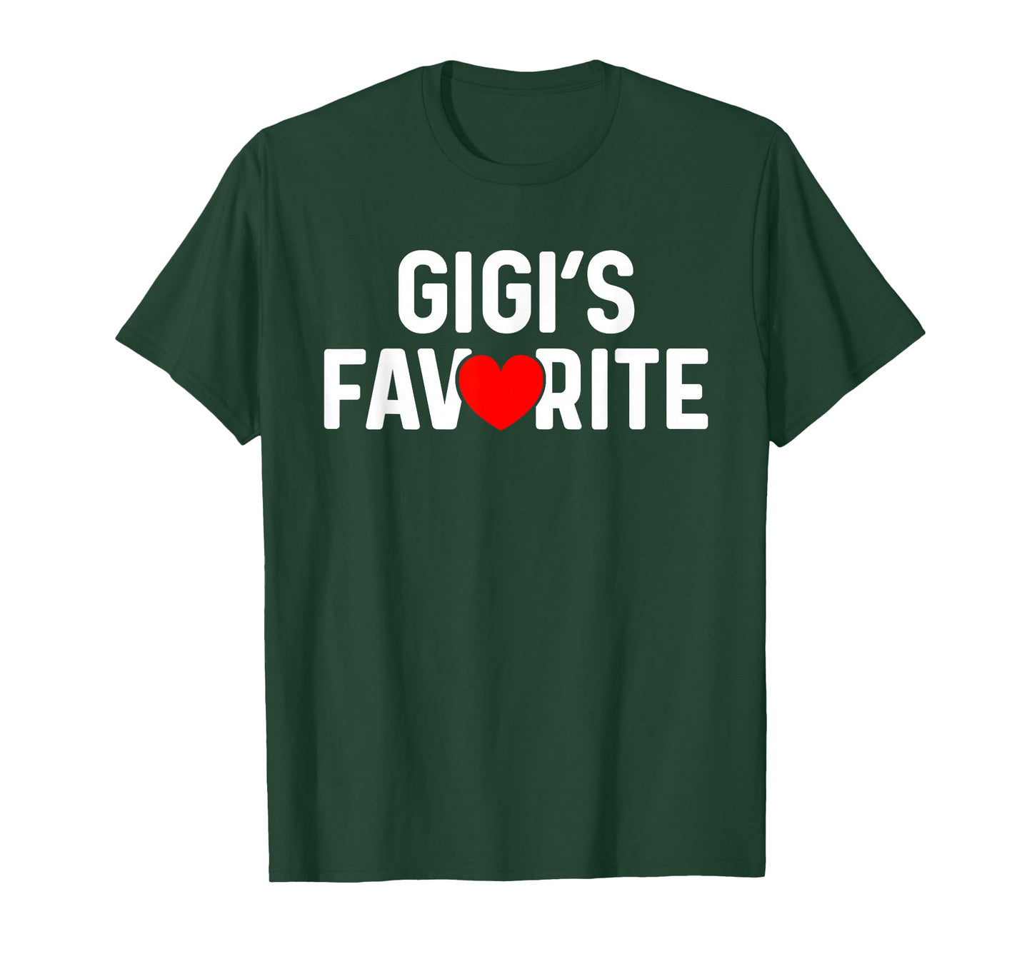 I'm Gigi's Favorite Baby Grandchild Grandson Granddaughter T-Shirt