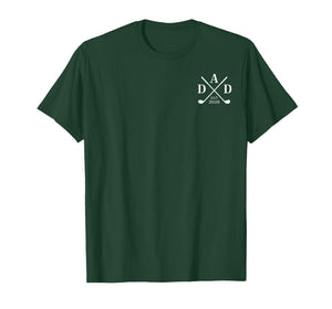 Funny Dad Est. 2026 Father 2026 Loading New Dad Golf Pocket T-Shirt