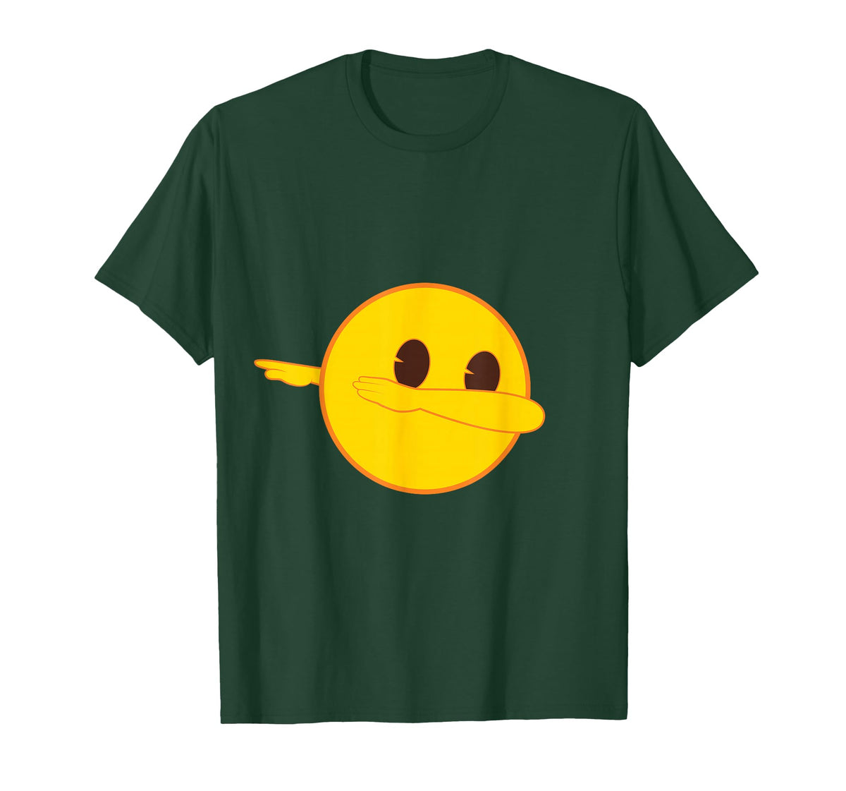 Official Emoji Dab Dabbing Yellow Smile Face T-Shirt