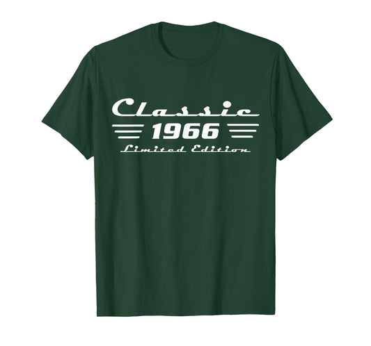 Classic 60 Birthday Decorations Men 60yr 1966 60th Birthday T-Shirt