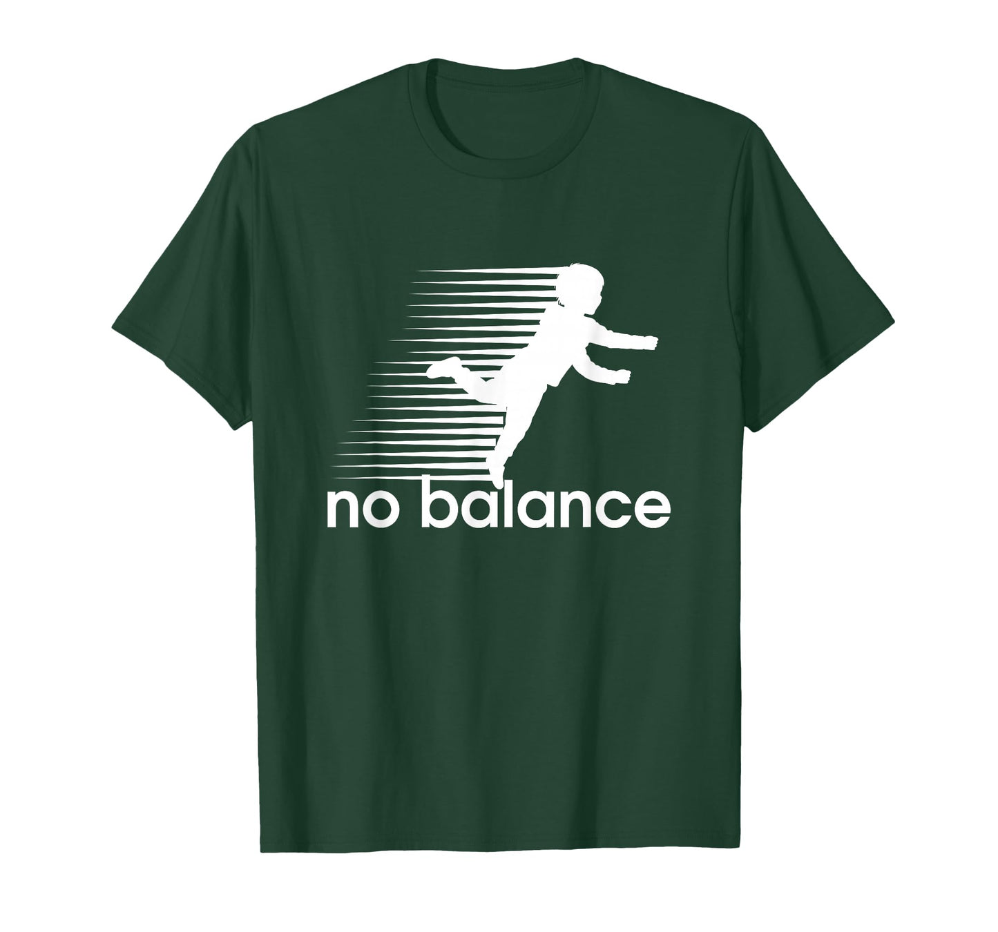 No Balance - Funny Parody Design for Sports and Humor T-Shirt
