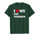 Fox Terriers Foxterriers I Love My Fox Terrier Foxterrier T-Shirt