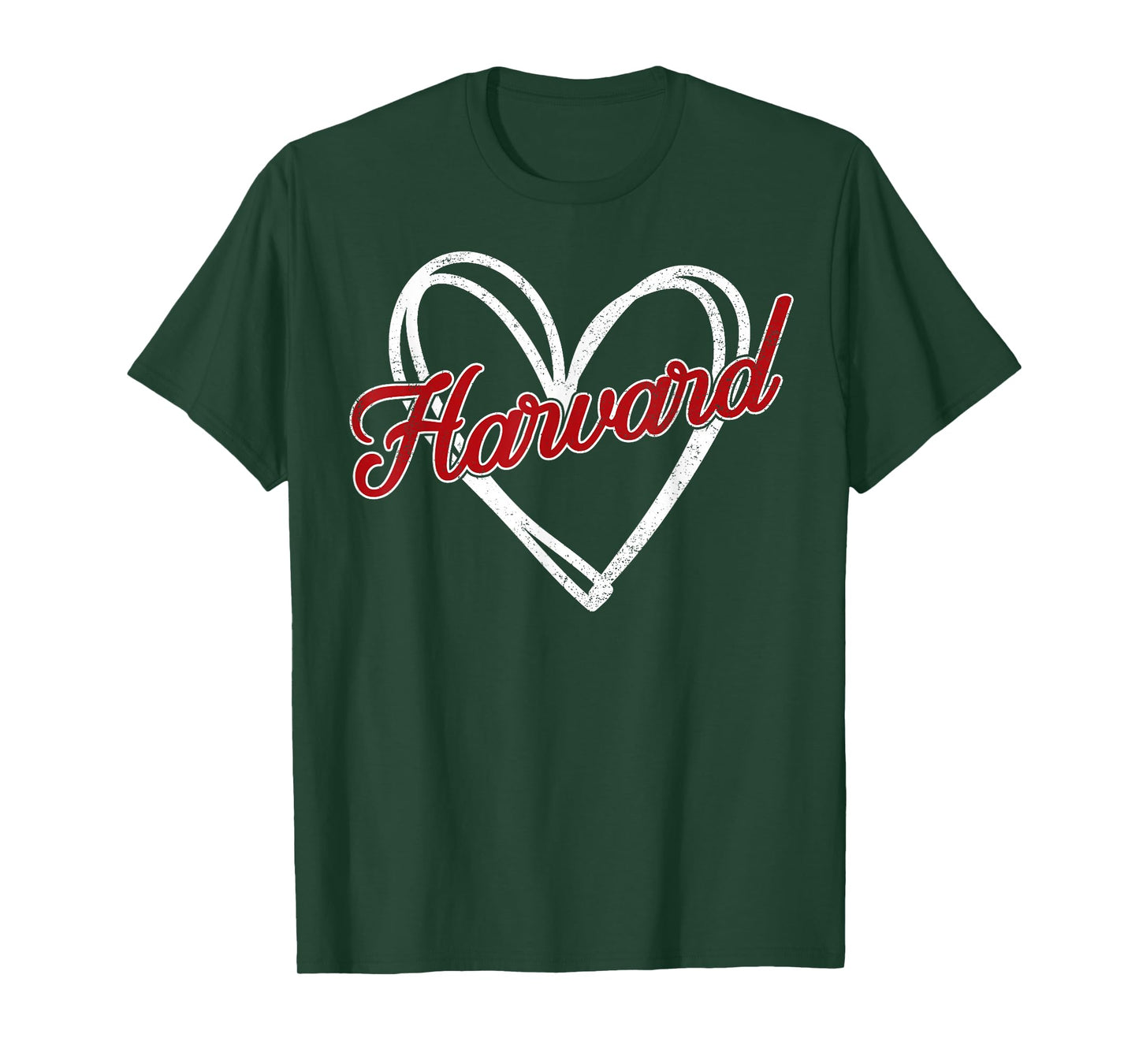 Harvard Heart Men Women Kid Vintage T-Shirt
