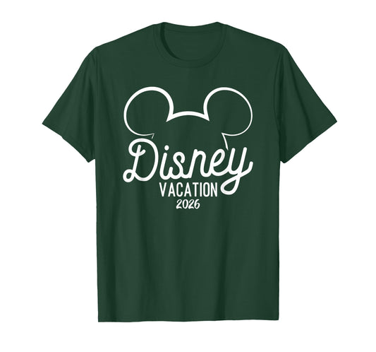 Disney Mickey and Friends Disney Matching Vacation 2026 T-Shirt