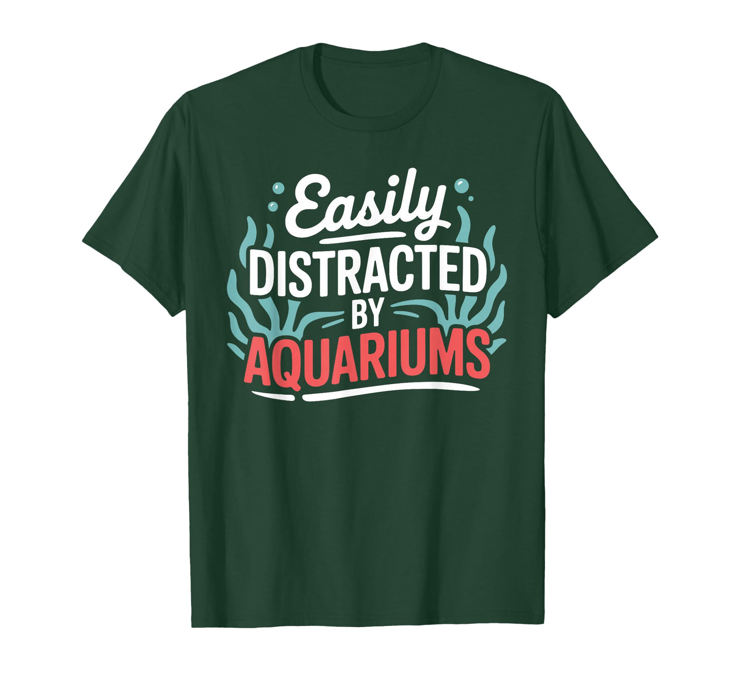 Aquarium Art for Men Women Fish Keeper Coral Fish Tank Lover T-Shirt