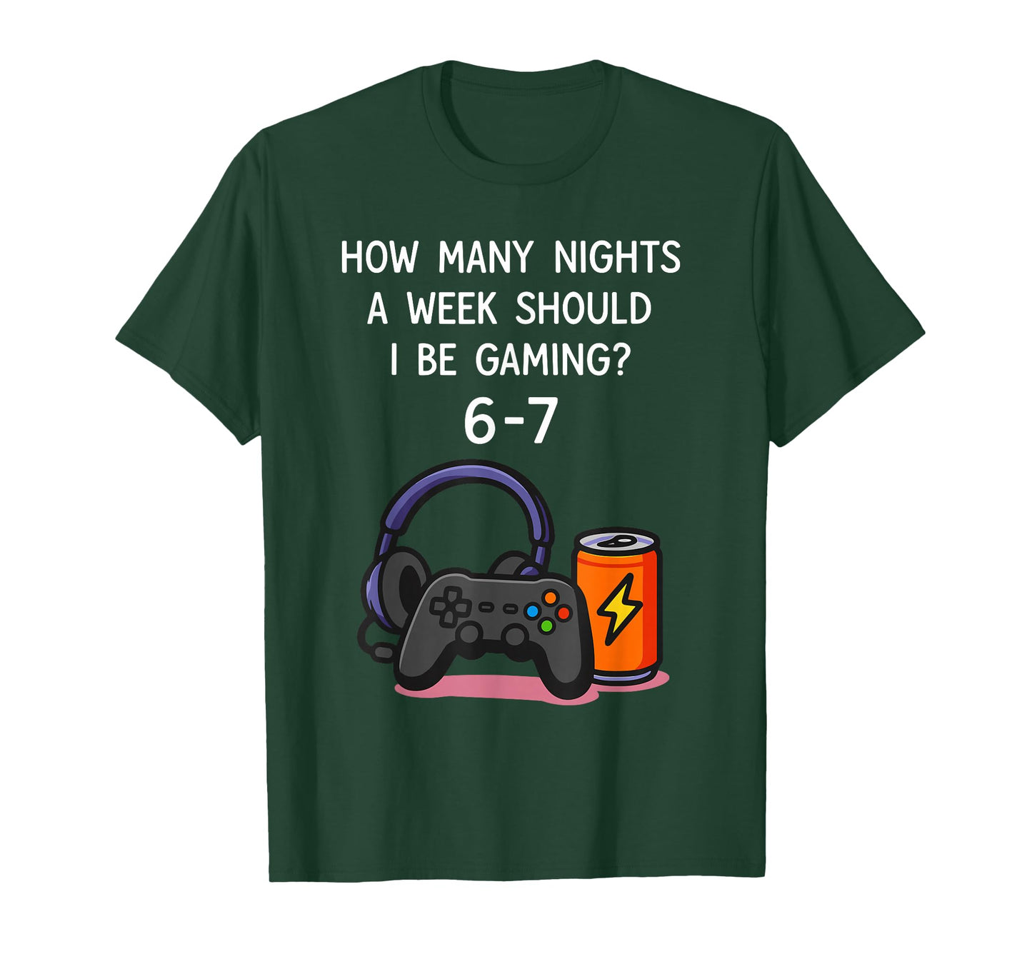 67 Six Seven Meme 6-7 Funny Gaming T-Shirt