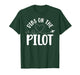 Dibs On The Pilot Wife of A Pilot Funny Airplane Pilot Wife T-Shirt