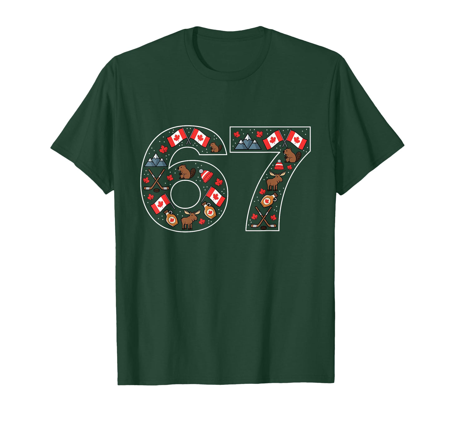 67 Canada Six Seven Canadian T-Shirt