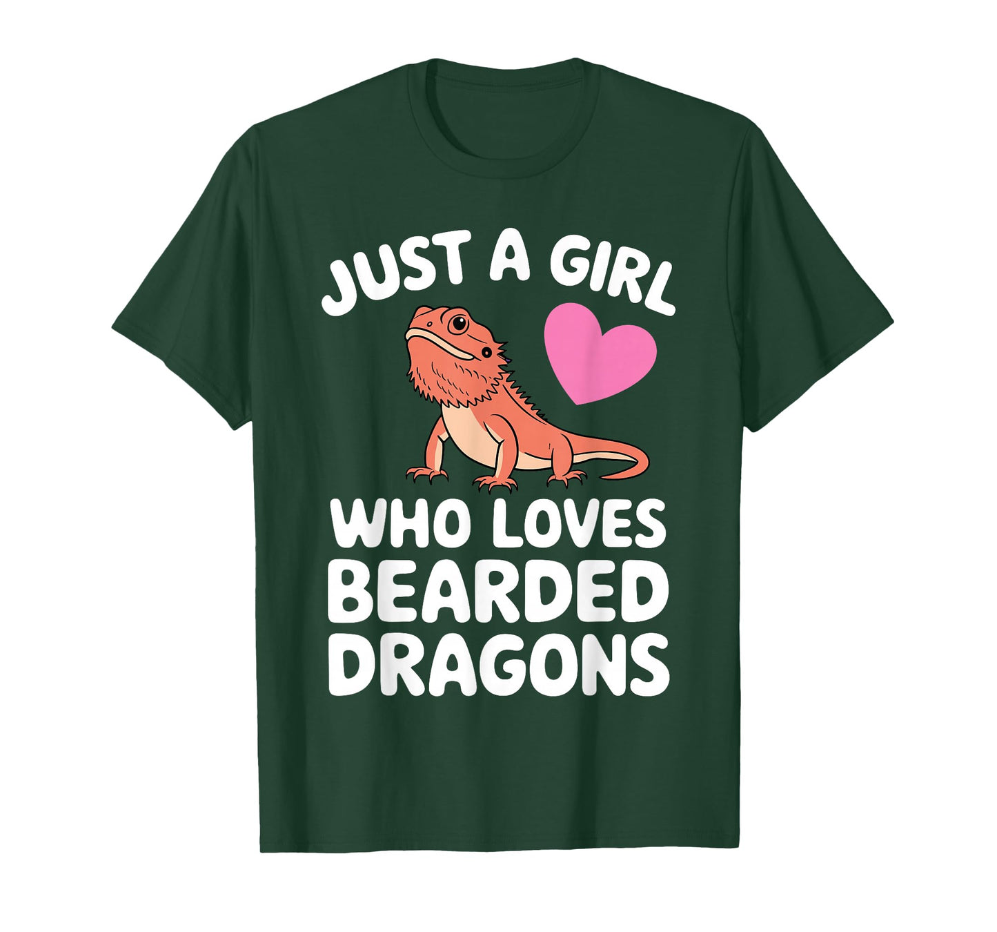 Funny Bearded Dragon Art for Women Girl Bearded Dragon Lover T-Shirt