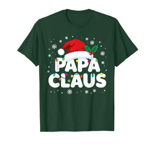 Papa Claus Matching Family Christmas Pajamas T-Shirt