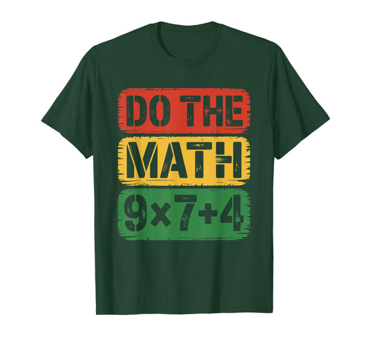 Do The Math 67 Meme Teacher Retro Classroom Humor T-Shirt
