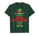 Santa's Favorite Nurse Practitioner Funny Elf Family Xmas T-Shirt