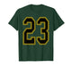 Black and Gold Number 23 Jersey Player Uniform #23 T-Shirt