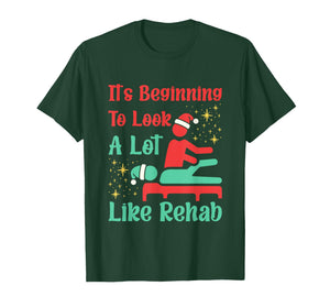 Funny Physical Therapist Therapy Christmas Xmas Holiday T-Shirt