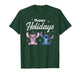 Disney Lilo & Stitch Christmas Happy Holidays Stitch & Angel T-Shirt