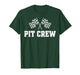 Pit Crew Race Car Birthday Party Family Matching Car Racing T-Shirt