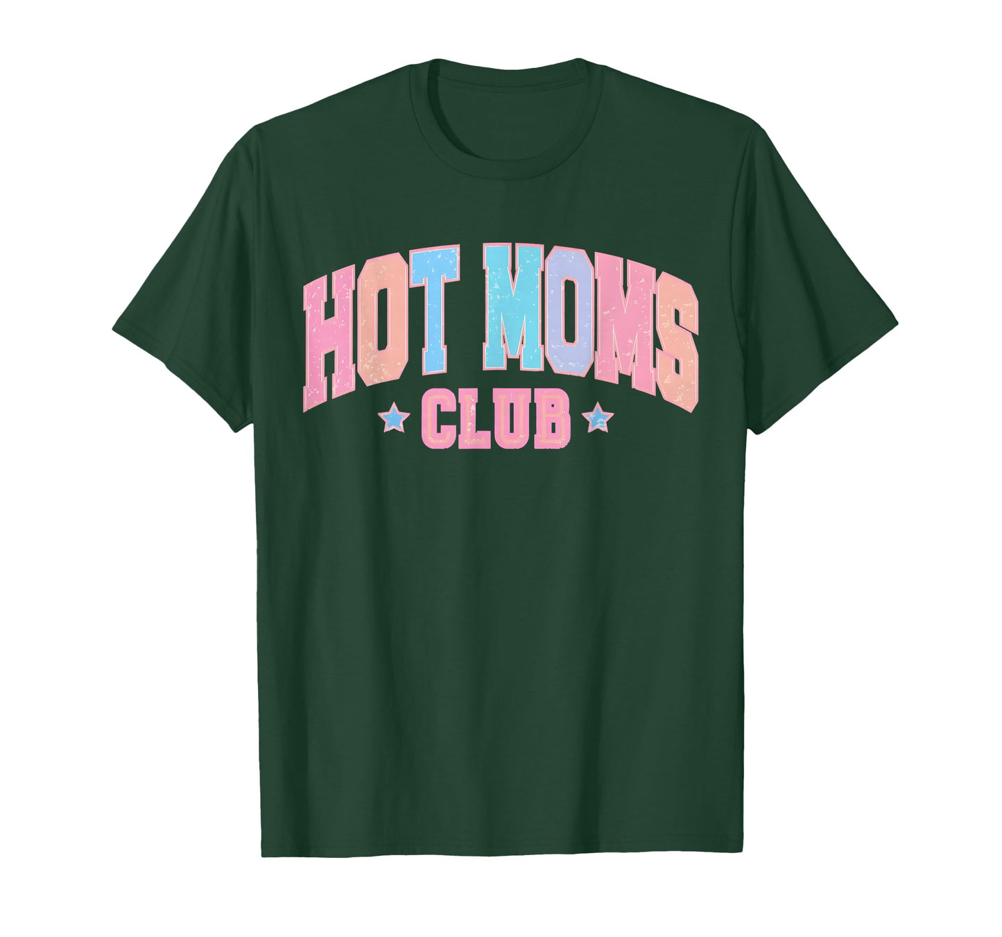 Hot Moms Club Funny Retro Mom Mother's Day T-Shirt