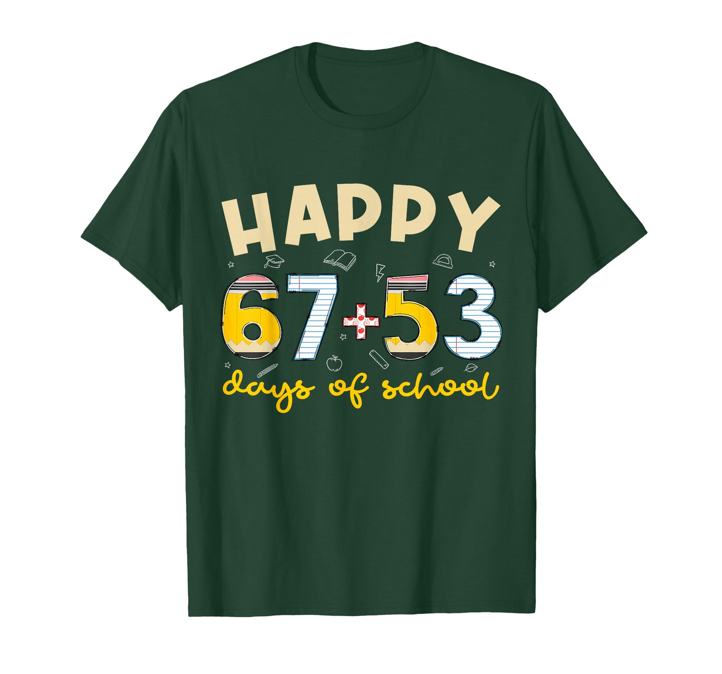 Happy 120th Day of School 120 Days of School Teacher Student T-Shirt