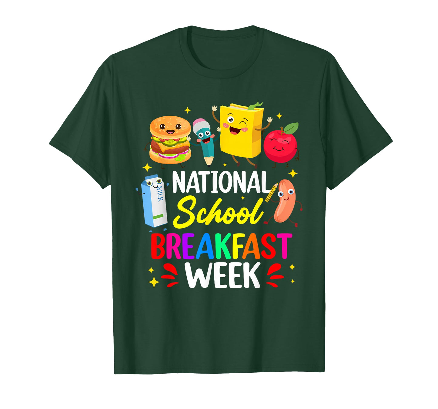 National School Breakfast Week 2026 Breakfast Lovers T-Shirt