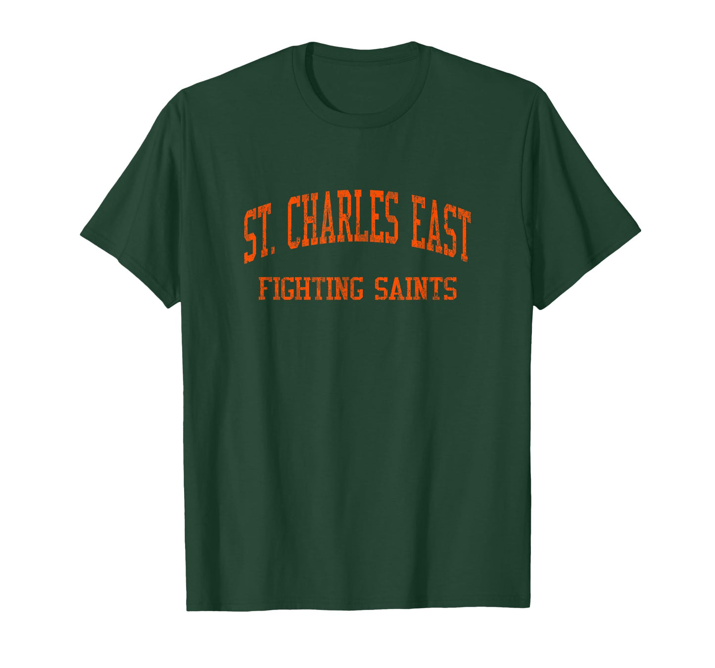 St. Charles East High School HS Saint Charles IL Vintage SPO T-Shirt