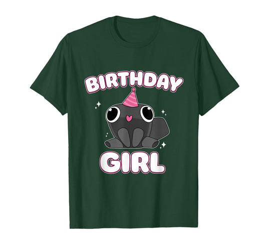 Birthday Girl Pebble Funny Dandy's Minimalist Humor Gifts T-Shirt