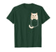 Funny Fluffy White Cat Feline Lover for Women Men Adult Kids T-Shirt