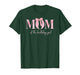 Mom of The Birthday Girl Family Pink Coquette Bow T-Shirt