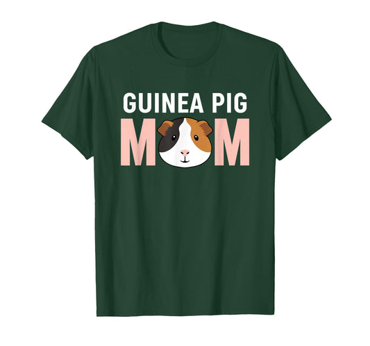 FarmAnimal Guinea Pig Mom Cavy Owner Mom Design T-Shirt