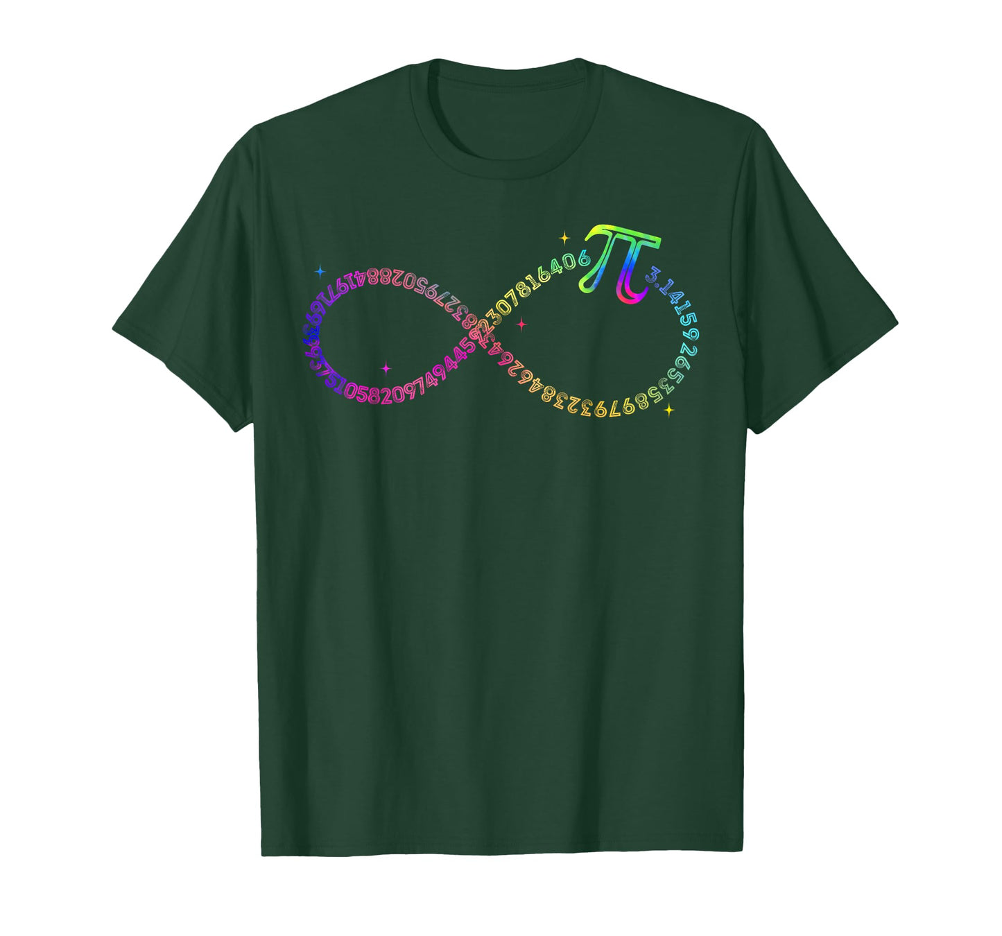 Happy Pi Day 3.14 Infinity Pi Symbol Boy Girl Math Teacher T-Shirt