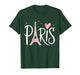 Eiffel Tower Paris Girls Guys Travel Holiday France Souvenir T-Shirt