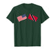 USA Trinidad and Tobago Crossed Flags American Trinidadian T-Shirt