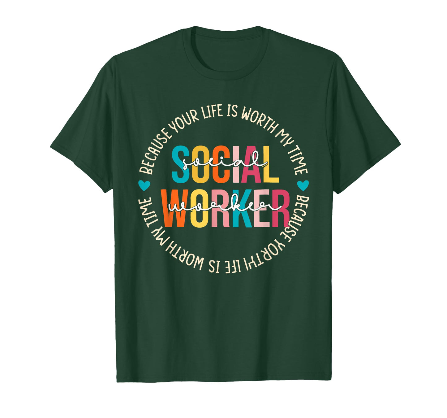 Advocate Support Empower Social Worker Social Work Month T-Shirt