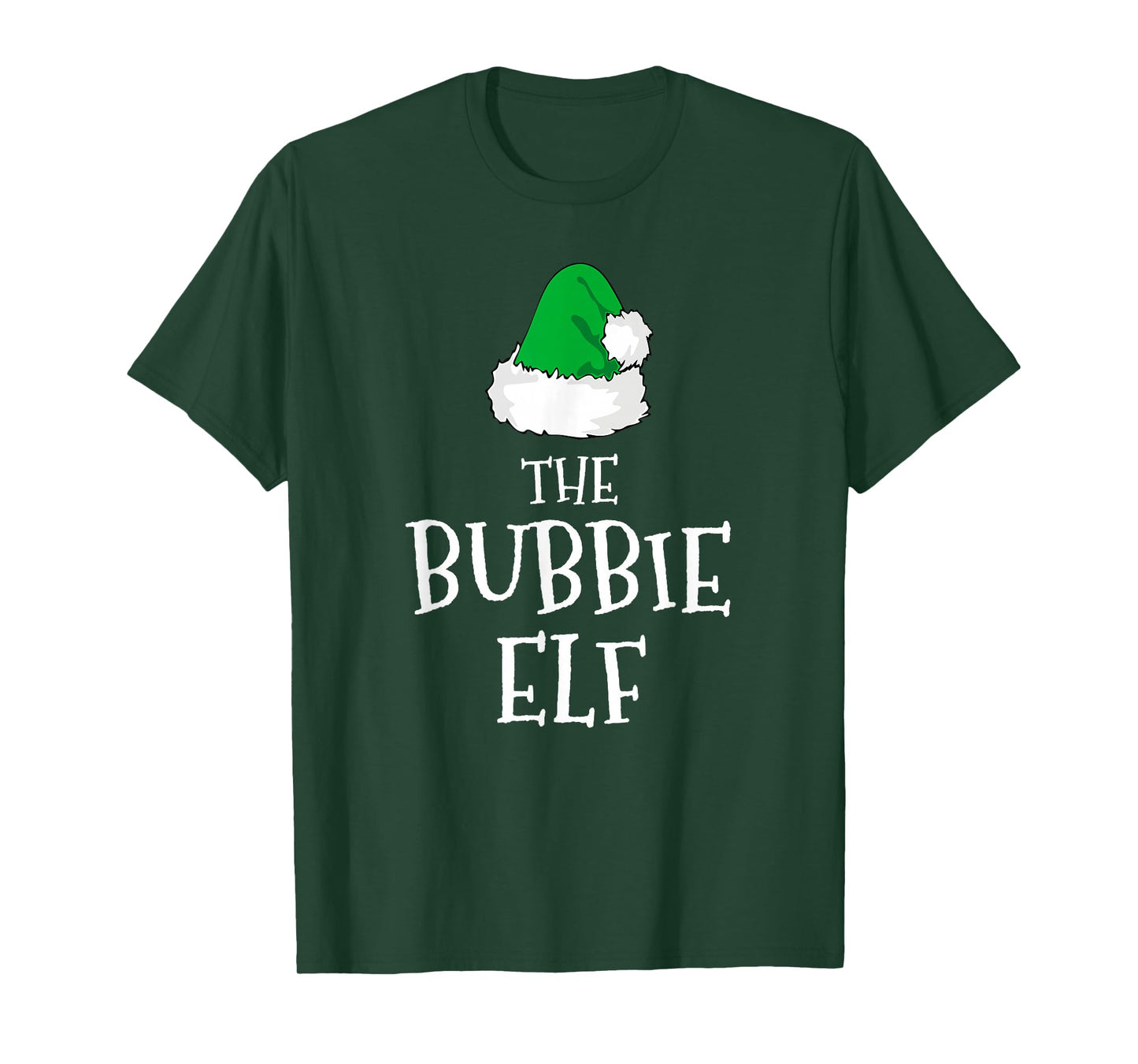 Family The Bubbie Elf Christmas Matching Pajama Funny T-Shirt