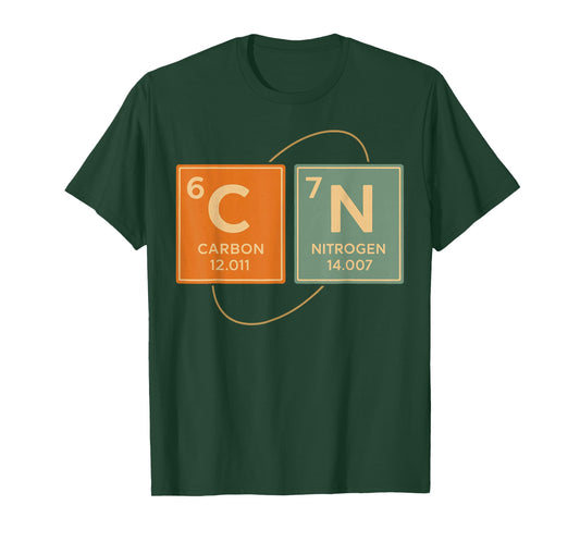 67 Meme Funny Teacher Science Periodic Table Retro Vintage T-Shirt