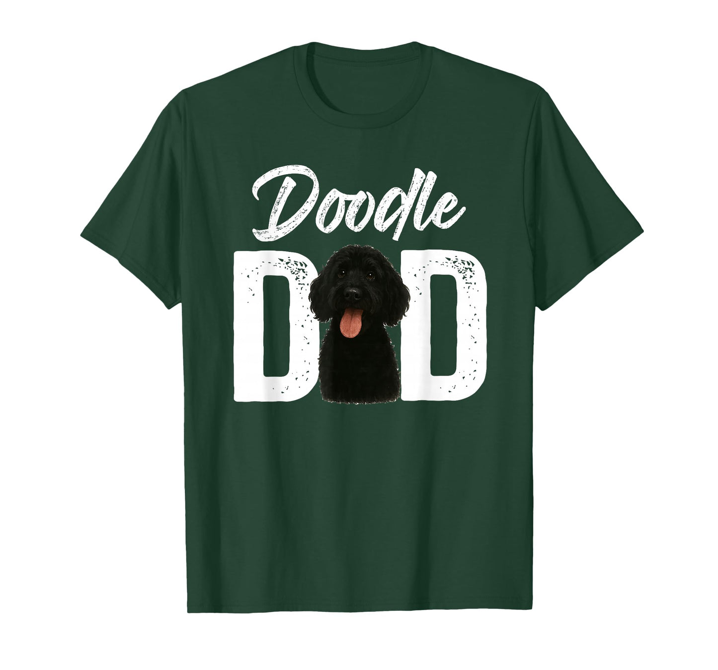 Black Goldendoodle Dad Black Doodle Owner T-Shirt