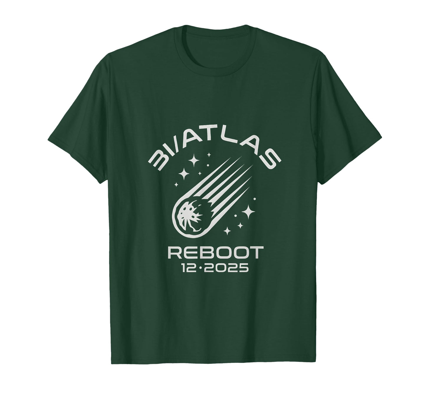 3I/Atlas Comet 2025 Reboot Funny Humor Space Fans Quotes T-Shirt