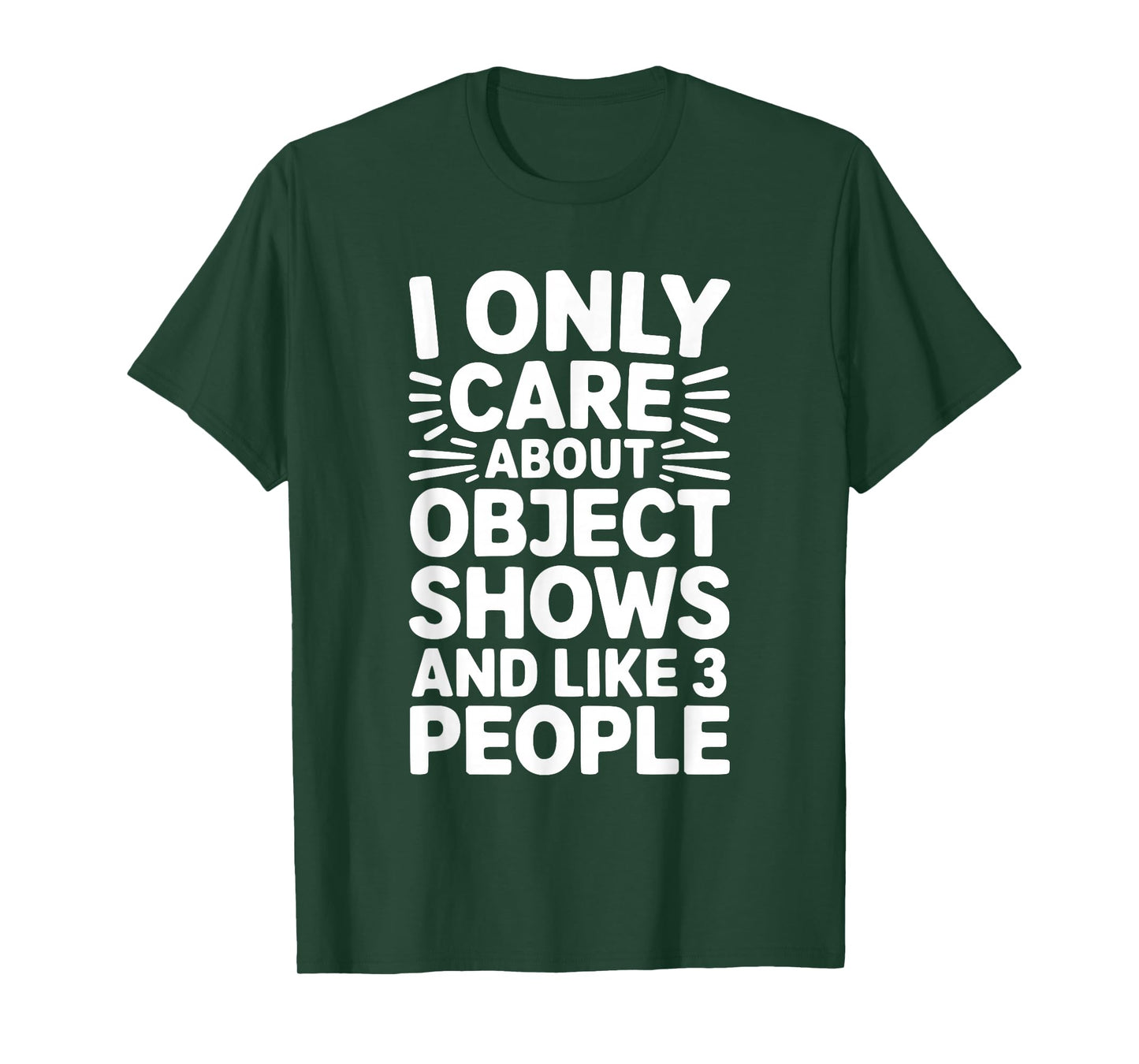 Object Shows | Funny Object Shows Kids Boys Girls T-Shirt
