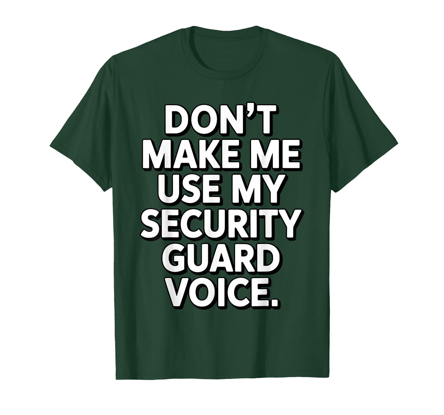 Funny Security Guard Art for Men Women Bouncer Security T-Shirt