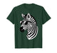 Funny Zebra Art for Men Women Kids Zebra Animal Print Zebra T-Shirt