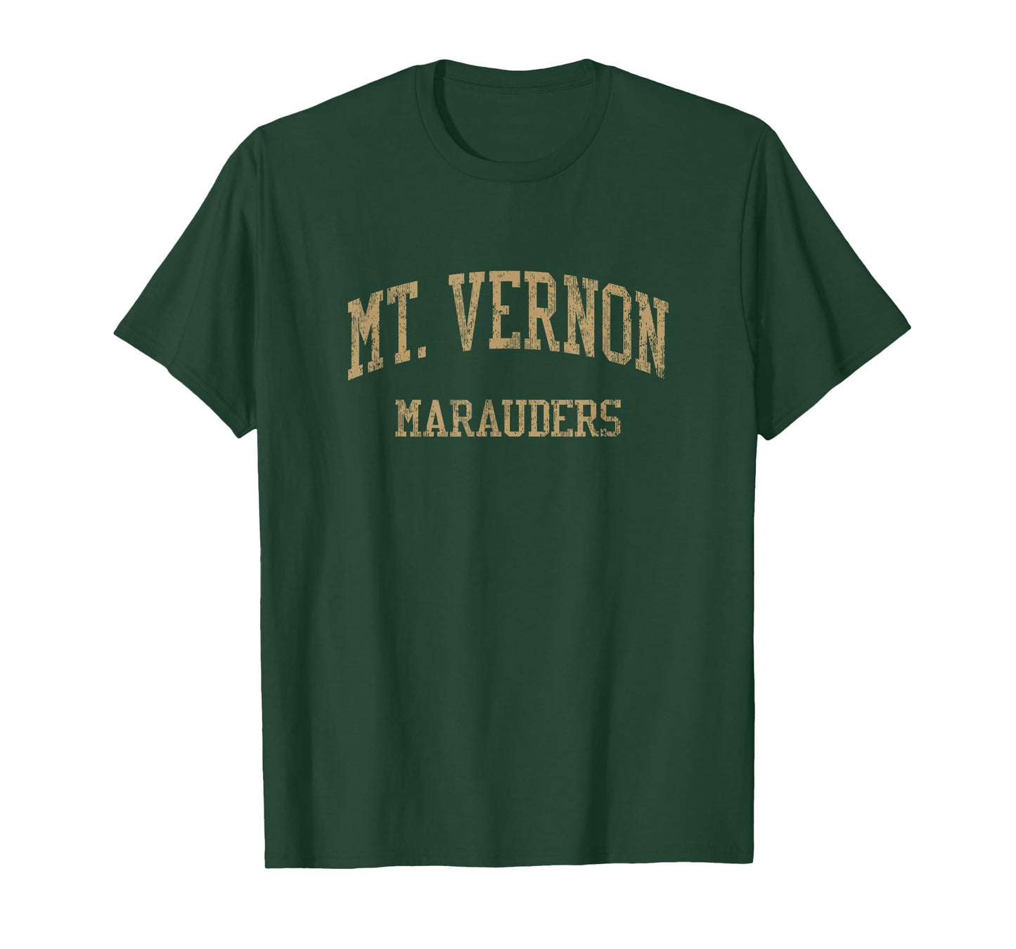 Mt. Vernon High School HS Fortville in Vintage Sports T-Shirt