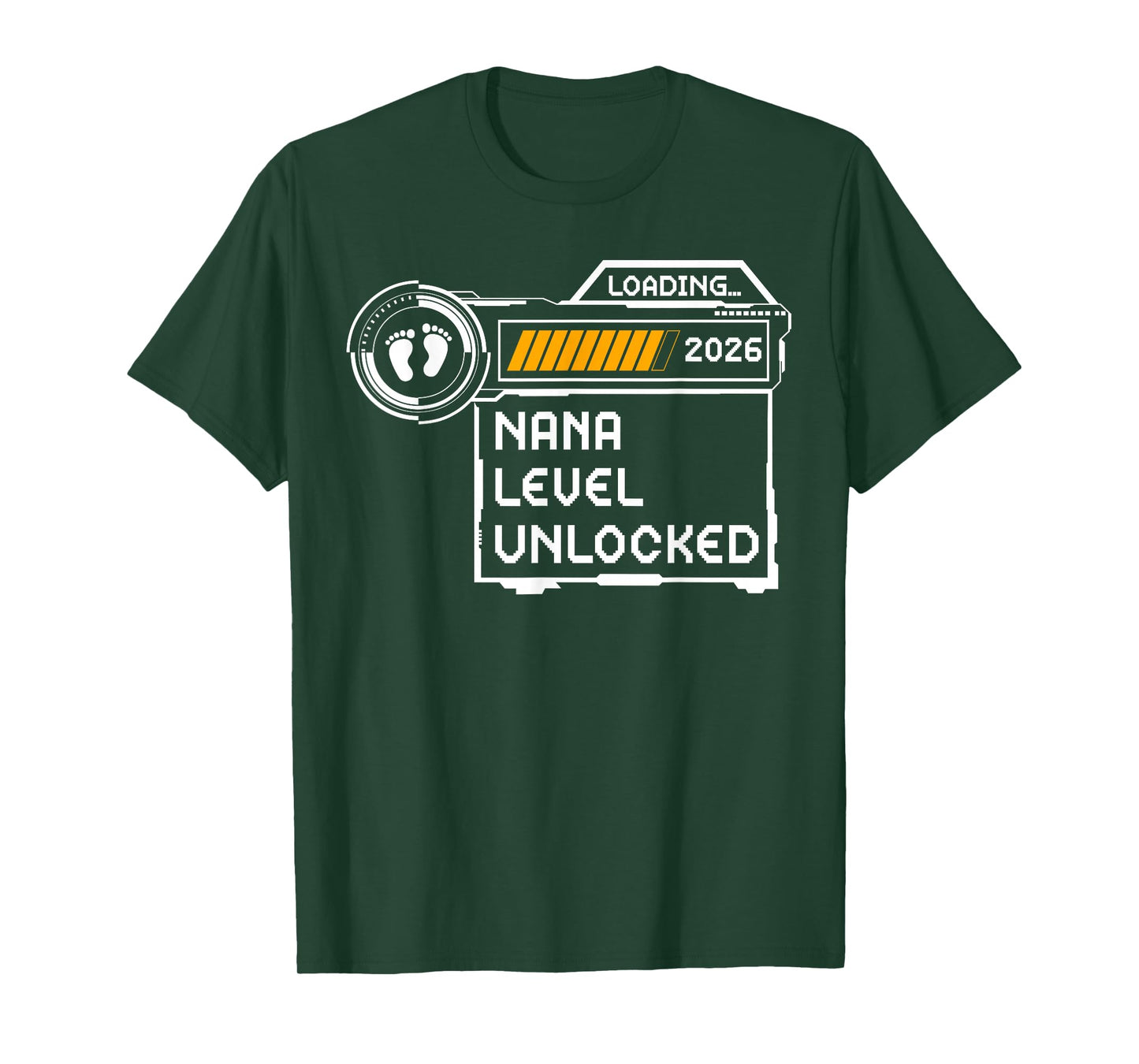 Nana Level Unlocked Est 2026 First Time Grandma Soon to Be T-Shirt