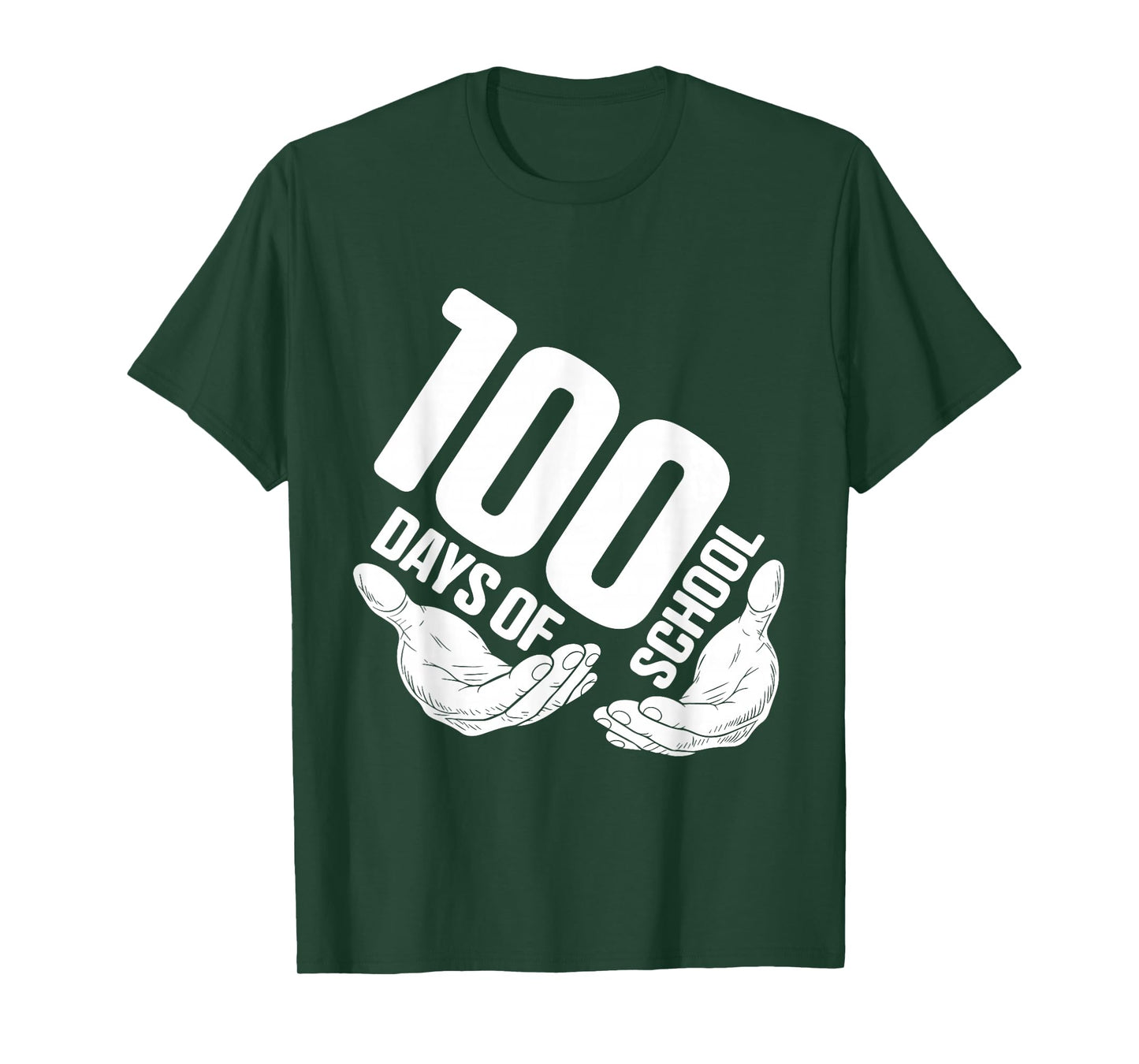 100th Day of School for Boys Girls Students and Teachers T-Shirt