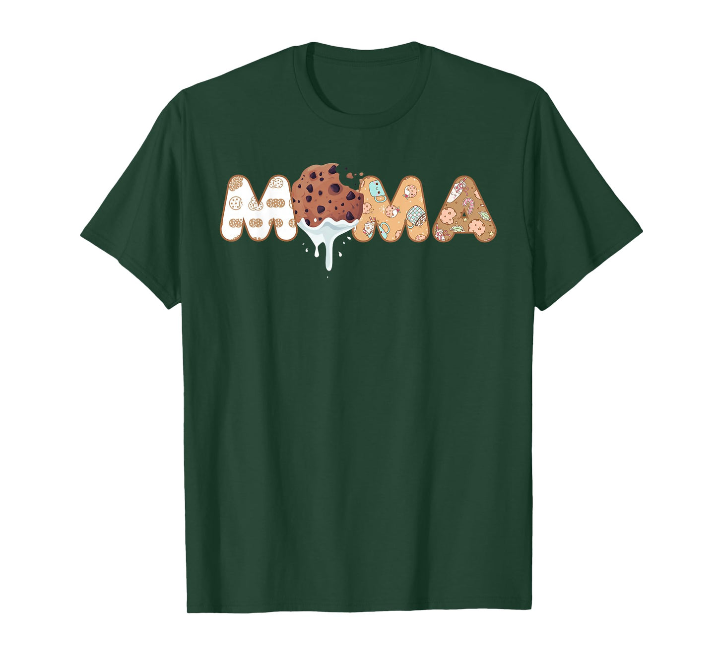 Cookies Mama 1st Birthday Milk Party Family Matching T-Shirt